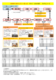 【「癒し」の旅コース】 あまぎぐるりんフリーきっぷ で行く”ぶらり旅” モデル