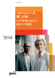 ソルベンシーⅡ 第二の柱