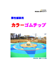 カラーゴムチップ - 株式会社東洋ゴムチップ