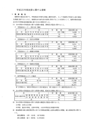 平成25年度決算・平成26年度事業計画