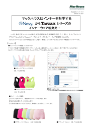 マックハウスはインナーを科学する