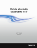 Christie Vive Audio CDA2/CDA3 Amplifiers