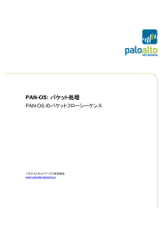 PAN-OS: パケット処理 - Live