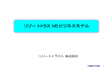 リゾートトラストのビジネスモデル ～ 業界NO.1の実績がここに ～