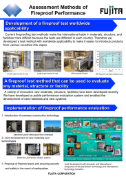 A fireproof test method that can be used to evaluate any