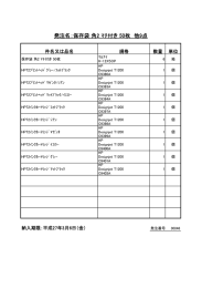 発注名：保存袋 角2 ﾏﾁ付き 50枚 他9点