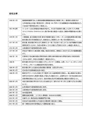 会社沿革 - 西部タンカー株式会社