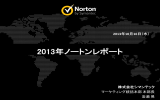 2013年ノートンレポート