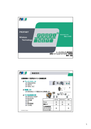 PROFINET Wireless Technology 無線技術