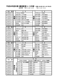 受講生募集中   ・12月～3月の月曜日、午前・午後クラス