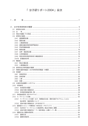 「分子研リポート2004」目次