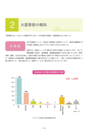 大型事故の傾向 - 日本船主責任相互保険組合