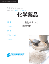二酸化チタンの 高速分散