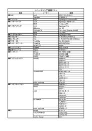 機材リスト PDF - BeeStation