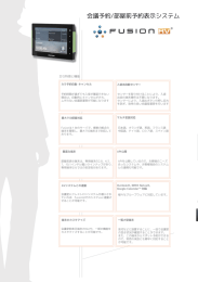 会議予約/部屋前予約表示システム