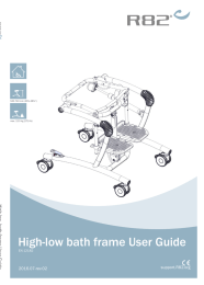 High-low bath frame User Guide