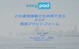 voxyPAD事業