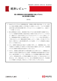 経済レビュー - 三菱東京UFJ銀行