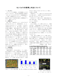 センリョウの新挿し木法について