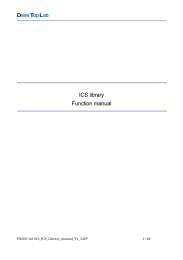 ICS++ library Ver.2.xx manual(JP)