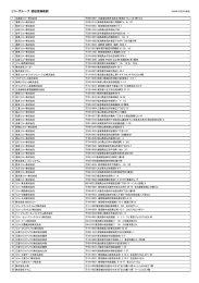 リコーグループ 認証登録範囲