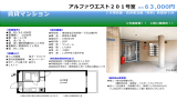 賃料 63,000円 賃貸マンション