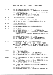 一平成2 6年度 由良の海シ_-カヤックマラソン大会要綱