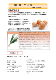 調 理 だ よ り