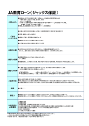 JA教育ローン（ジャックス保証）