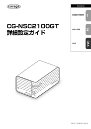 CG-NSC2100GT 詳細設定ガイド