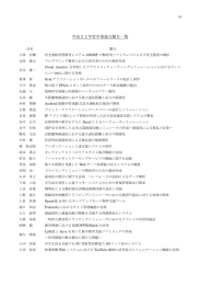 卒業論文・修士論文・博士論文