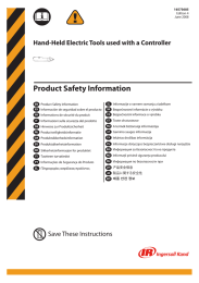 Product Safety Information
