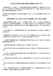 なるほど自然の法則と美容や健康の生体リズム