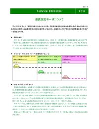 Technical Information Vol.8 燃費測定モードについて