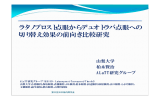 日本人における配合点眼液の有効性と安全性が実証されましたので