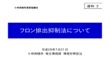 フロン排出抑制法について