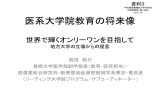 資料3 医系大学院教育の将来像（長崎大学医歯薬学総合