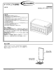 DBH8000 73ガロンデッキボックス オーナズマニュアル(説明書)