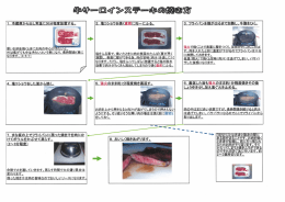 厚いお肉を焼くときにお肉の中心が冷たいとゝ 外は焦げても中は冷たい