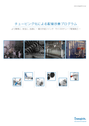 チュービング化による配管改善プログラム (MS-04-145