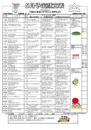 PDF版を開く - 武蔵野市給食・食育振興財団