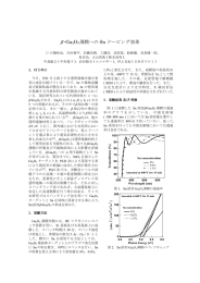 β -Ga2O3 薄膜への Sn ドーピング効果