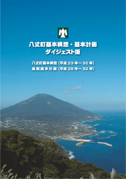 八丈町基本構想・基本計画ダイジェスト版 後期基本計画