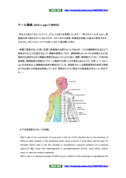 ケール徴候：Kehr`s sign（140903）