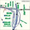 川崎浮島JCT 拡大図