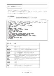 10.付録 - 国立情報学研究所