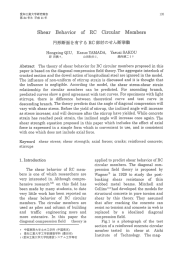 Shear Behavior of RC むular Members