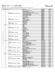 開成NETサポートコース配信一覧表