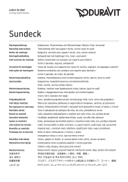 Sundeck - Duravit