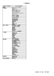 1.新規品目